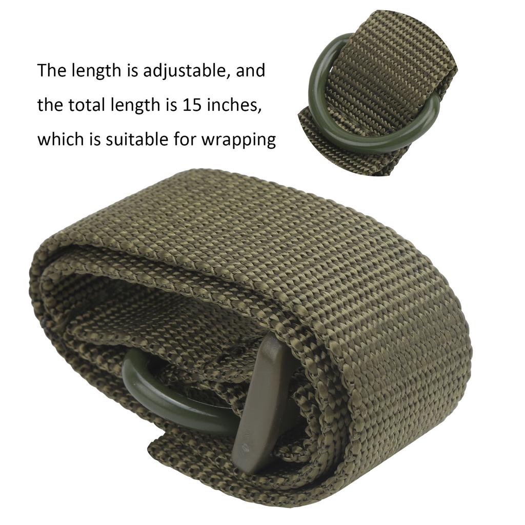 Outdoor Nylon Hanging Strap Multifunction Webbing Belt with D