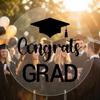 Felt Material Congrats Grad Letter Sign Sticker Graduation Party Backdrop  Home Decoration