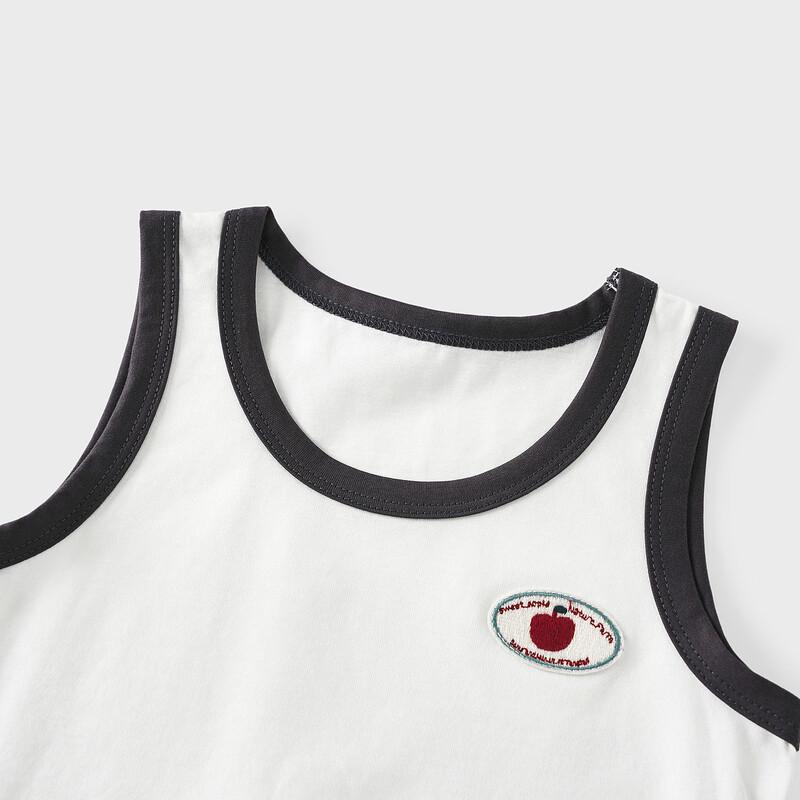 TONGTAI Baby Sleeveless Pure Cotton Vest T-Shirt