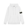 Stone Island Unisex Classic Solid Color Badge Hoodie Sweatshirt