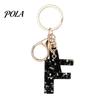 Portable Keychain Pendant Pendant, Sequins Star Letter A-Z Charm with Tassel, Key Chain Alphabet Initial Metal Keyring for Handbag Backpack