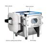 220V Meat Vegetable Slicer Two-in-one Commercial Automatic Mini Machine Electric Cutter For Resterant Canteen Multifunctional
