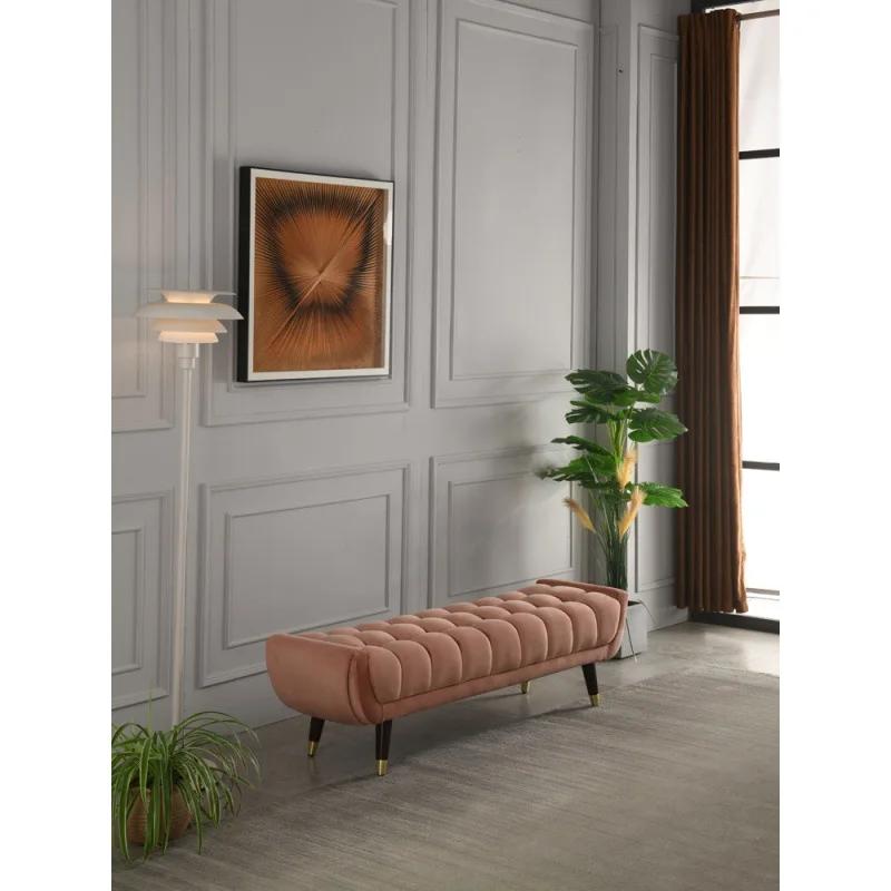 Nordic Sofa Stool Minimalist Cloakroom Living Room Bench Clothing Store Shoe Changing Stool Light Luxury Bed End Sofa Cushion
