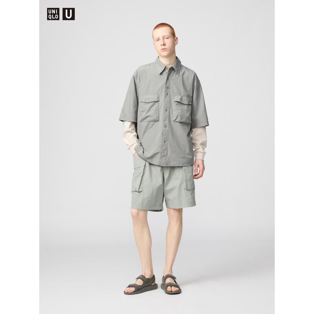 

Uniqlo Парашютные грузовые шорты 04 GRAY/MEN XS