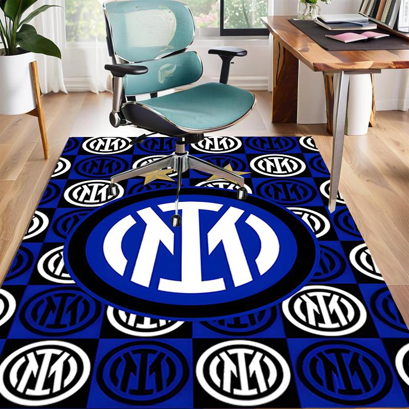 1 Stück Fußballteam-Design Teppich - Rutschfest, Weich & Gemütlich Fußmatte für Wohnzimmer, Schlafzimmer, Büro - Dekoteppich für Innen/Außen