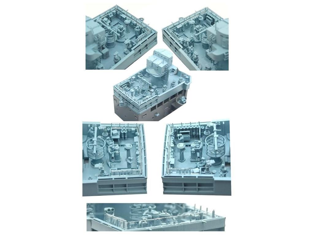 Bunker Studio HMS Naiad Detail Up Set Trumpeter Plastic Model Parts BSTWS35366 1/350 (for 05366) (Ship)