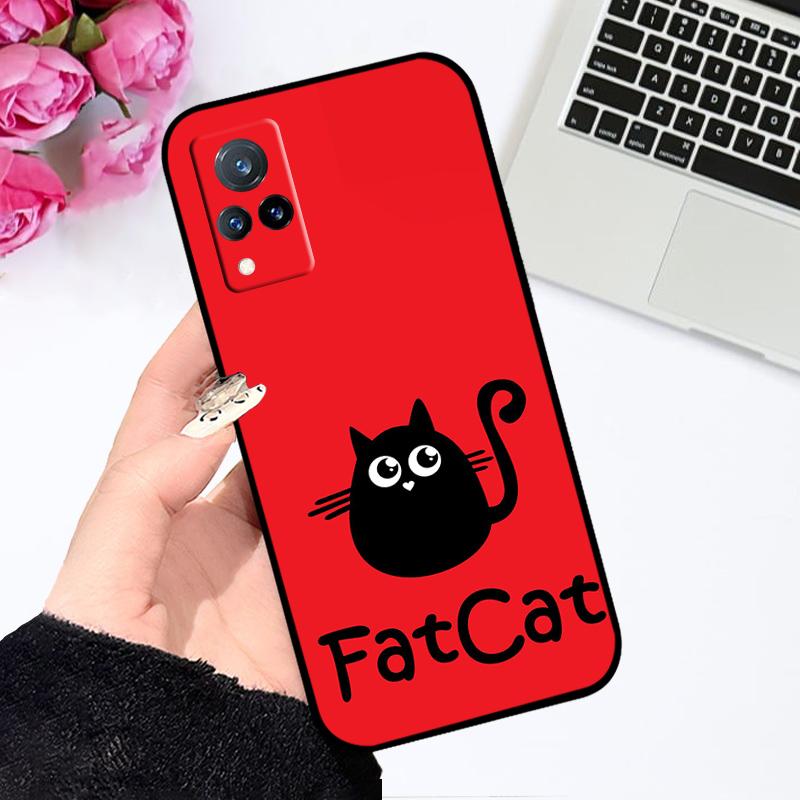 For Vivo V21 4G 5G Case V21s V2066 V2050 Cartoon Animal Soft Silicone TPU Phone Cover For V21e V2061 V2055 Shockproof Bumper