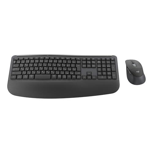 Logitech Signature Comfort Plus M840L Wireless Ergonomic Silent Mouse Off-White M840LOW