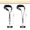Phyxiul Saxophone Neck Strap, Adjustable, with Metal Hook, Anti-Slip, Ergonomic Design, Reduces Fatigue, and Reduces Strap Wear for Adults and Childre