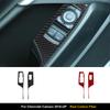 For Chevrolet Camaro 2016-UP Center Console Gear Carbon Fiber Cover Car Accessories Interior Stickers