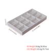 1PC, Flocking Jewelry Box Jewelry Tray, Color: Beige