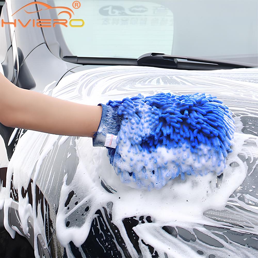 Paint Cleaner Microfiber Chenille Car Styling Moto Wash Vehicle Auto Cleaning Mitt Glove Equipment Detailing Cloths Home Duster