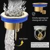 High Quality Floor Drain Core Floor Shower Drain Stopper Insectproof Anti-Odor Deodorization Toilet Kitchen Bathroom Toiletsewer