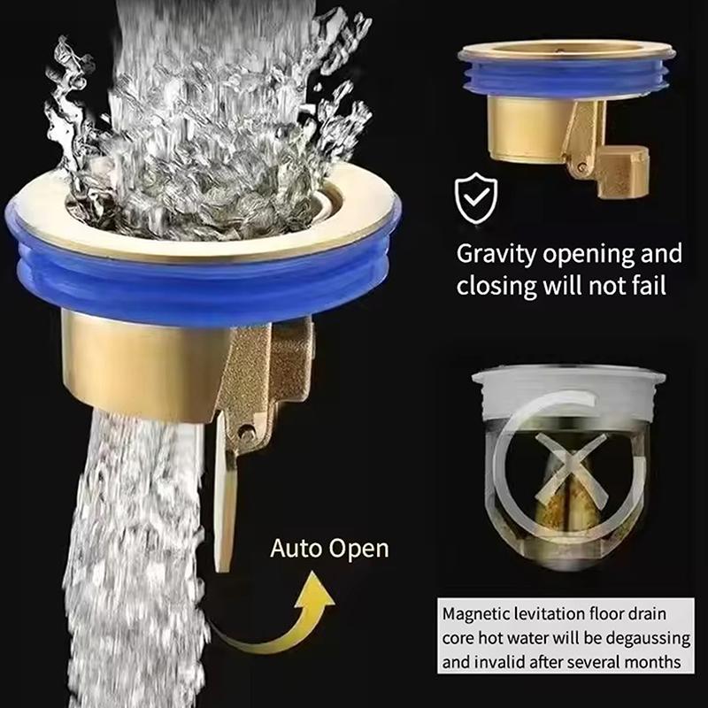 High Quality Floor Drain Core Floor Shower Drain Stopper Insectproof Anti-Odor Deodorization Toilet Kitchen Bathroom Toiletsewer