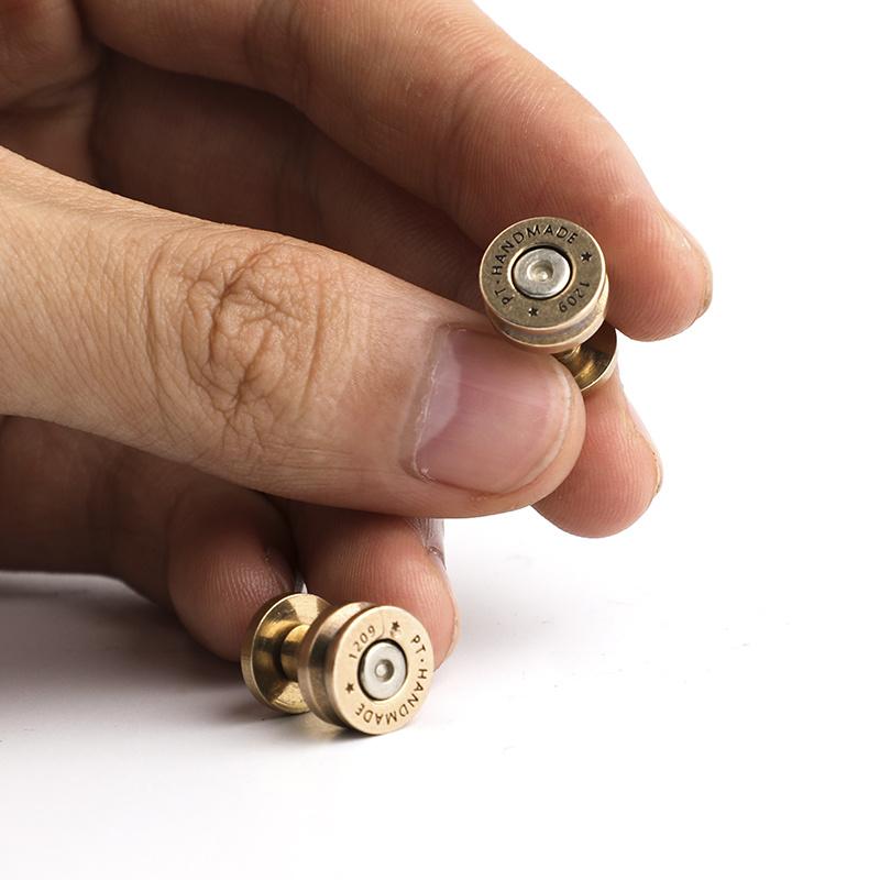 

1 шт. латунная пряжка для сумки своими руками, круглая головка, пряжка для сумки, швейная фурнитура для кожаных изделий, застежка для сумки, прочные аксессуары 1pc