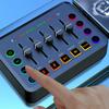Herní audio mixážní pult s Bluetooth streamováním, XLR mikrofonem a externí zvukovou kartou pro PC s kanálem