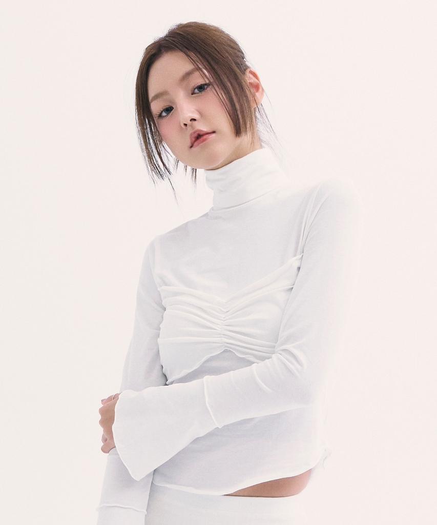 B ABLE TWO Ophelia Top White