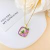 Necklace Female Popular Hot Sale Art Style Flower Necklace Gentle Temperament High Sense Versatile Does Not Fade Fashion Accessories