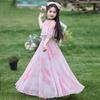 Girls Princess Thin Summer Dress Kids Casual A Line Children Beach Dress