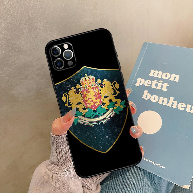 Bulgaria Flag Passport Case For iPhone 17 Air 15 14 13 12 11 16 Pro Max 13 mini XR 15 16 Plus 16e Back Cover Shell