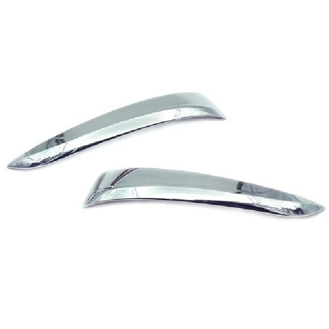 Side Mirror Cover Upper Molding Trim for 2017- Mazda CX-5 Decor ABS Chrome