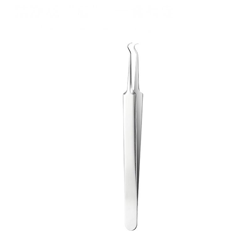 Stainless Steel Blackhead and Acne Removal Tweezers Set