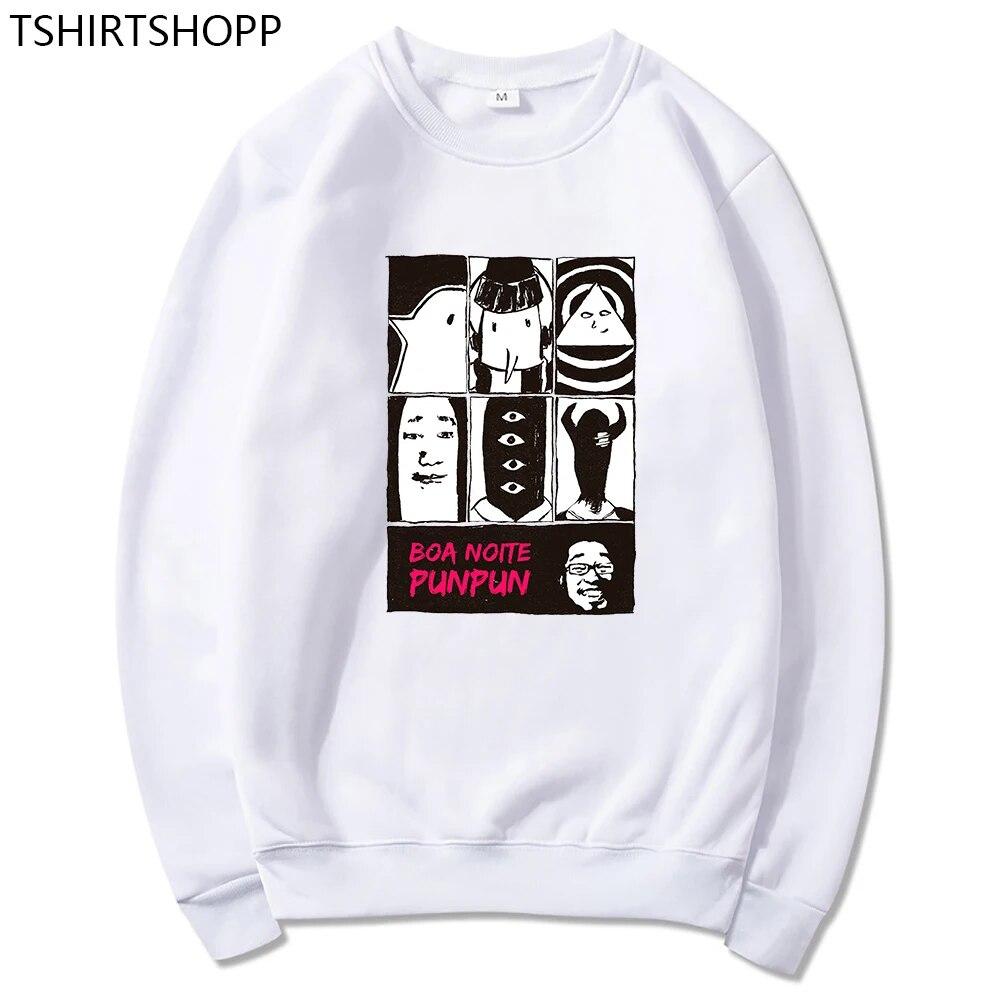 

Классические толстовки с капюшоном в стиле аниме Oyasumi Punpun, унисекс, унисексга, толстовки с рисунком, теплая одежда, топы Kawaii, Harajuku, с круглым вырезом, Sudaderas, унисекс XL