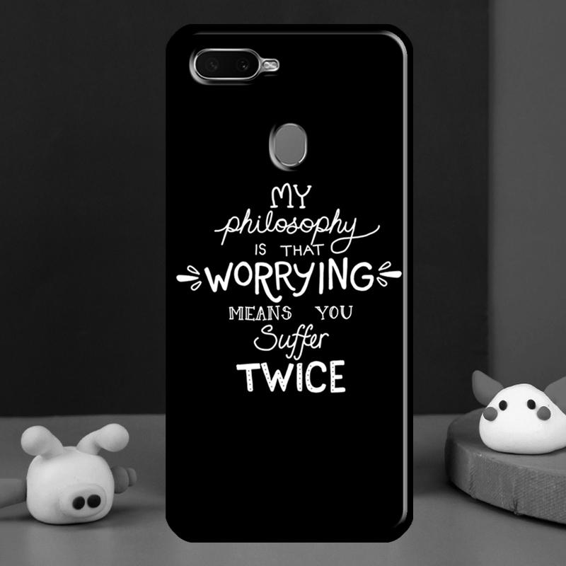 Newt Quotes Case For Oppo A91 A5 A9 A16 A76 A96 A58 A78 A98 A52 A72 A74 A94 A54 S A57 A77 A15 A17 Cover