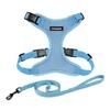 Cat Harness - BEST PET SUPPLIES - Travel Step-in - Size XS - Reflective - Baby Blue