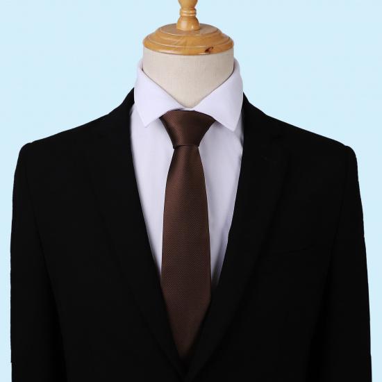 Men'S 8CM Versatile Fashion Trend New Tie Business Formal Polyester Annual Meeting Tie Gift