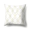 Polyester Pillow Case Automobile Decoration Home Printed Pillow Case Waist Cushion Cover Car Cushion Head Cushion Cover