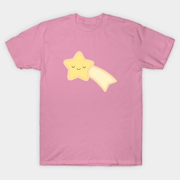 

Футболка женщин падающая звезда Happy Holidays Harajuku Печать Кавайи футболка Летний короткий рукав женский футболка Top Tee XL