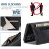 For Samsung Galaxy A23 / A23 5G / M23 Vintage Leather Flip Wallet Case with RFID Blocking Card Slot, Matte Retro Folio Cover (4 Colors)