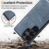 Luxury Leather Case For Samsung Galaxy S25 Edge S24 S23 S22 S21 S20 FE Ultra A56 A36 A16 A55 A35 Business Wallet Card Flip Cover