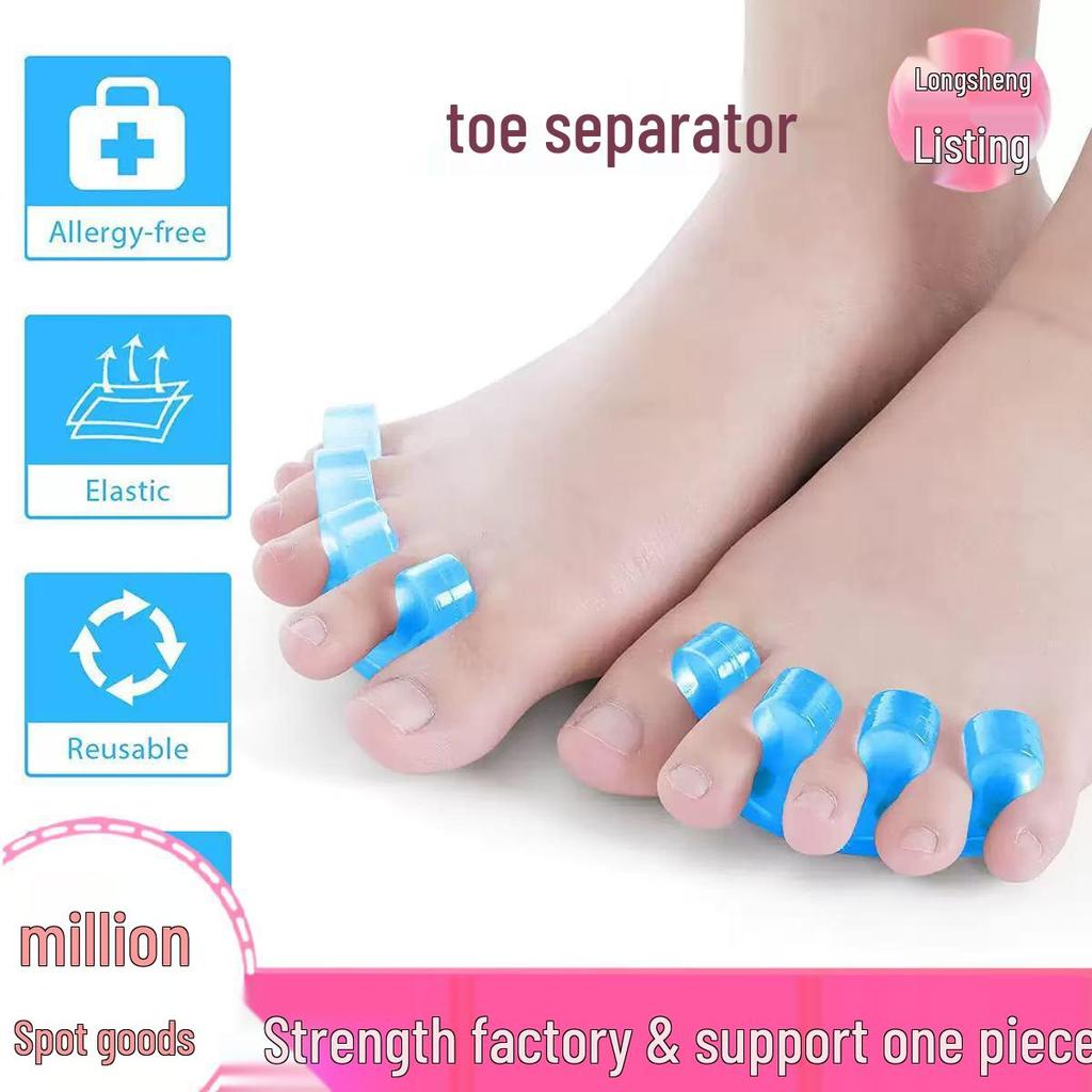 Špičkový korektor a separátor prstů se zesílenými vložkami pro nail art