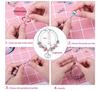 Christmas Countdown Calendar: DIY Bracelet Blind Box with 24 Grids - Creative Educational Puzzle Gift for Kids