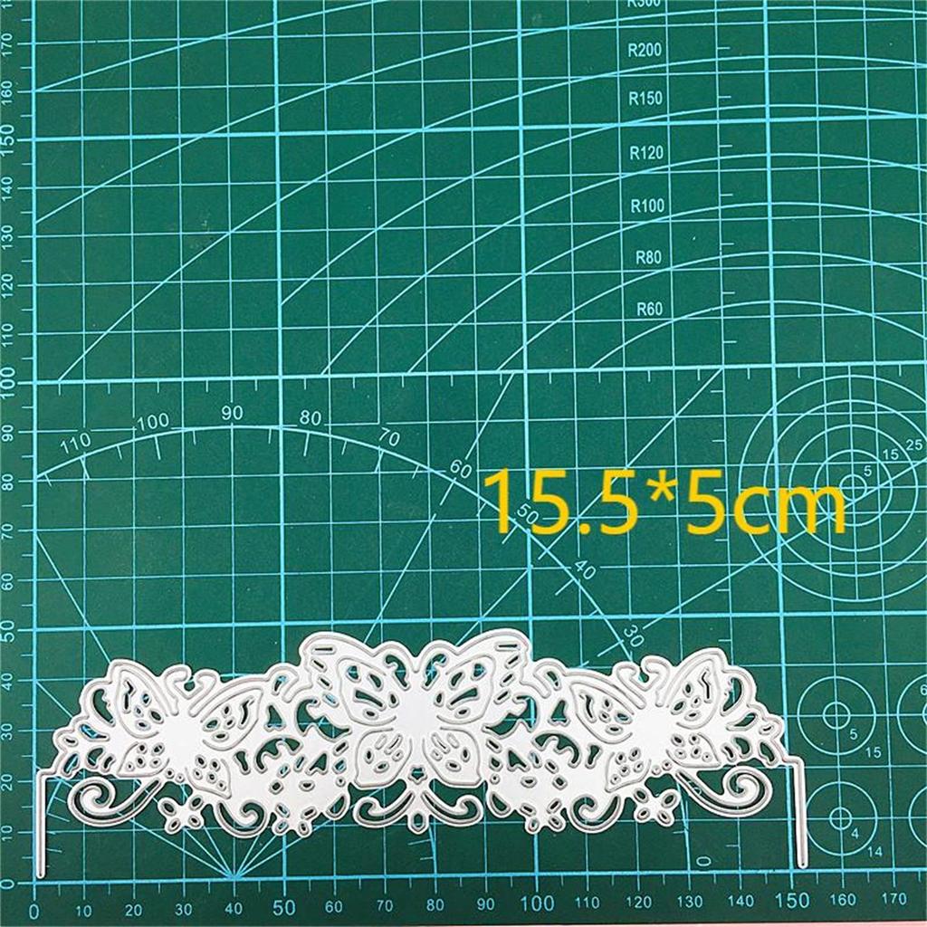 Butterfly Dantela Metal Cut Dies Șabloane pentru Scrapbooking Ștampila/Album Foto Decorativ Embosing DIY Hartie Carduri