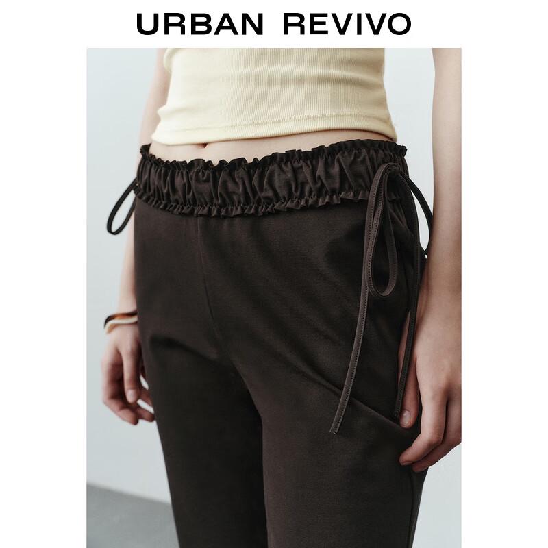 UR Damen Stilvolle Retro Spitzen Schlaghose