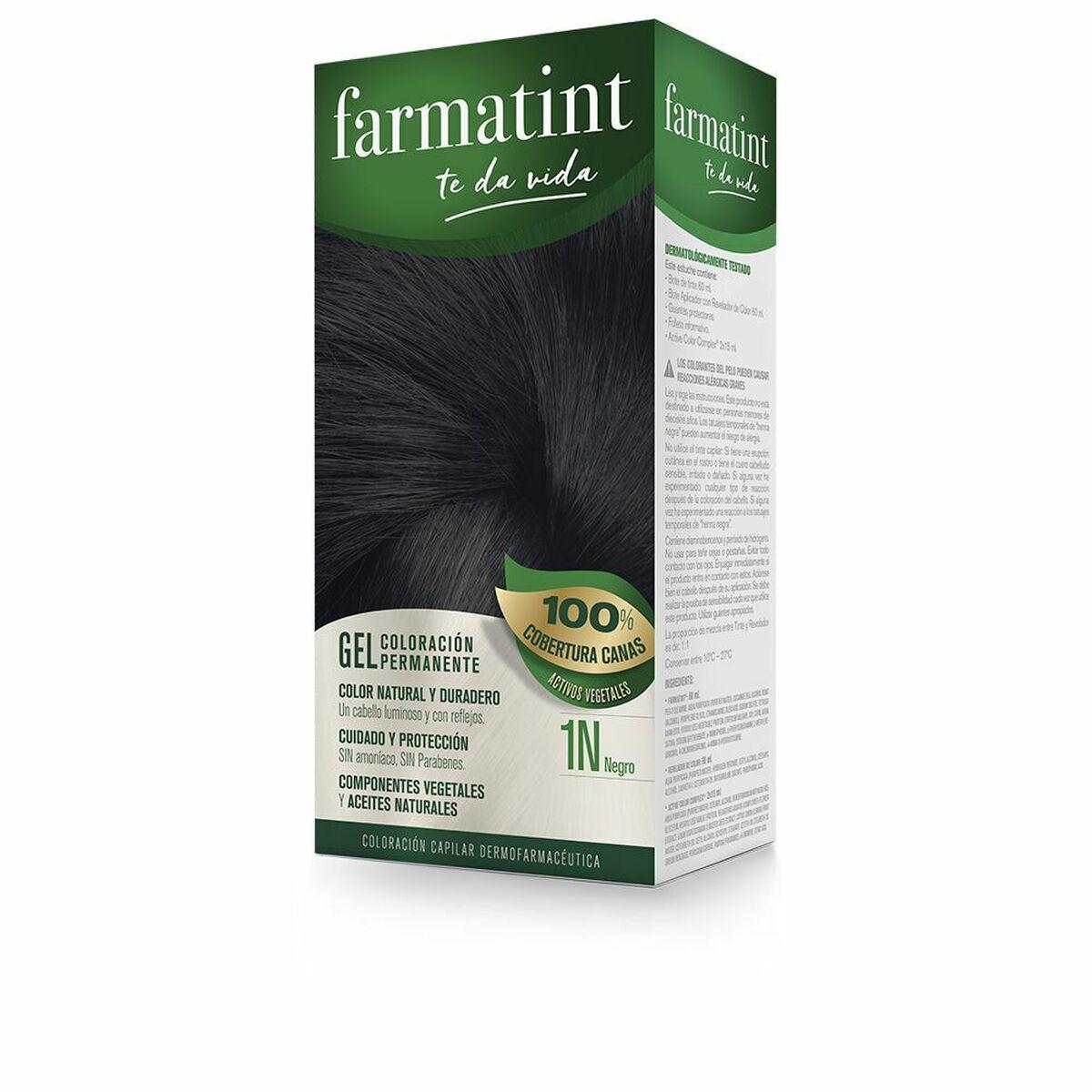 

Teinture permanente Farmatint 1n-Negro Gel
