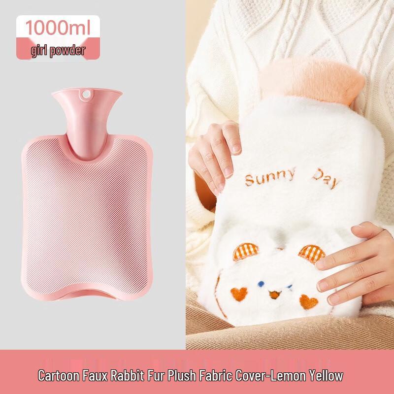 Cartoon Plush Hot Water Bottle Hand Warmer