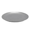 304 Stainless Steel Dessert Appetizer Plate Industrial Style Round Lunch Plate Small Serving Camping