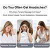 Electirc Head Massager Sleep Aid Device Micro Current Intelligent for Sleep Massager Relief Anxiety Eliminate Fatigue Insomnia