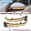 2 Stück Für Peugeot 308 II SW T9 Dynamischer Blinker LED Blinkleuchte Spiegelblinker Blinklicht 2013- Autozubehör