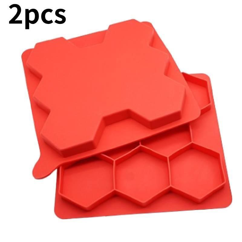 

Пэтти Шестиугольная Форма для Гамбургеров Силиконовая Контейнер для Хранения Кухонные Инструменты для Приготовления Quadrate