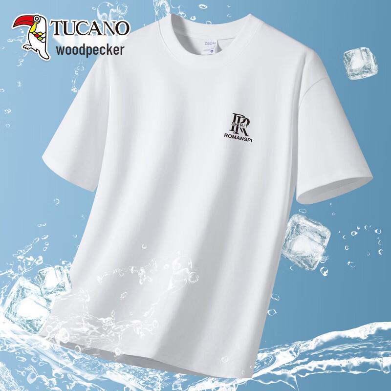 Tucano Men s 100% Cotton Printed Round Neck Short Sleeve T-Shirt S разноцветный
