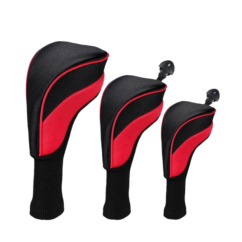 Durable And Lightweight Long Neck Golf Club Head Covers Set) For Ultimate Protection
