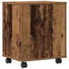 Printer Stand Reclaimed Wood Look 41 x 32 x 48 cm Engineered Wood