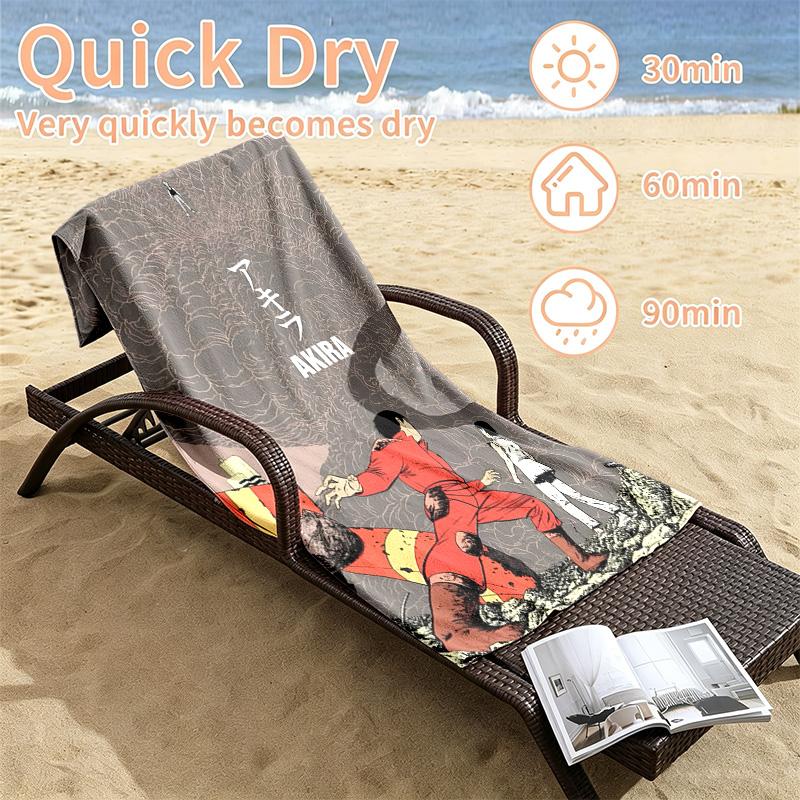 Akira Beach towels also serve as bath towels summer essential a musthave for the outdoors the beach and the pool