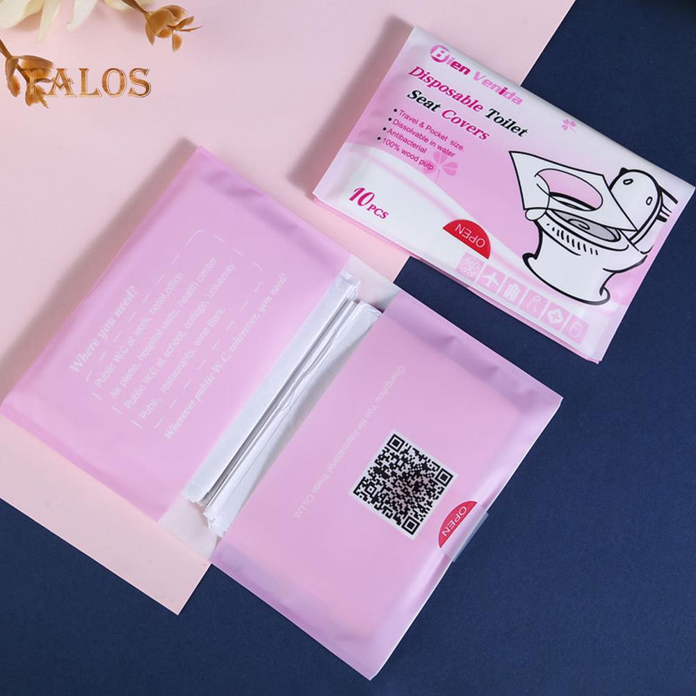 TMH Disposable Bathroom Toilet Seat Cover Mat Paper Pad