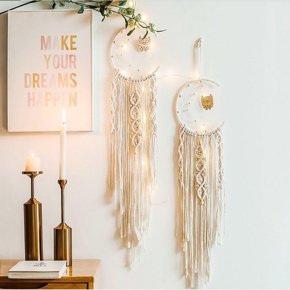 

Домашний декор Богемная Сова Луна Звезда тканые гобелены вязаный гобелен подвесной гобелен настенный